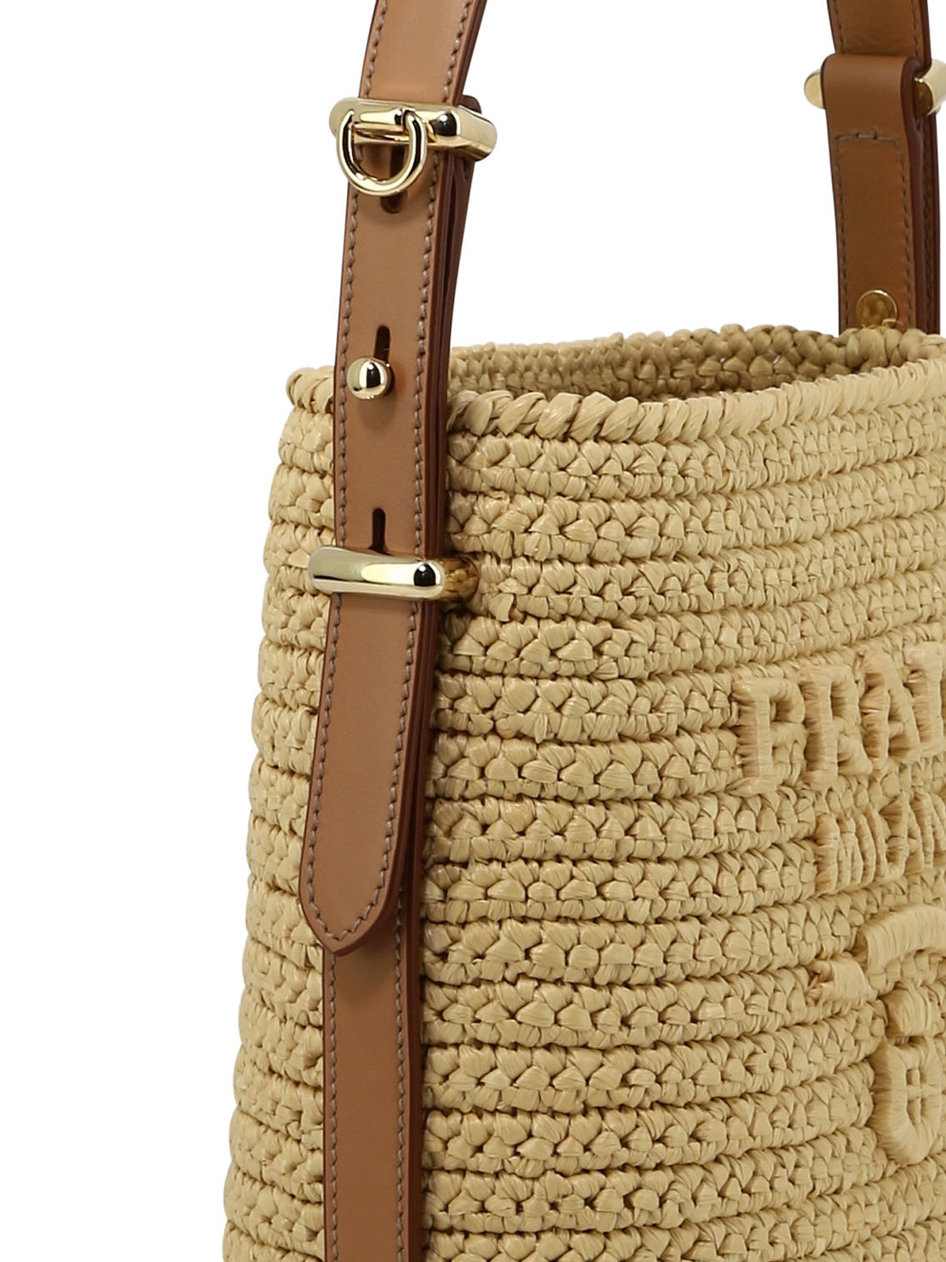 PRADA Crocheted bucket bag